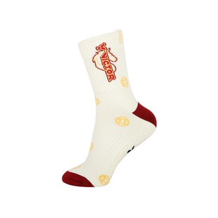 威克多VICTOR胜利SK610CNY羽毛球袜马年限定男女高筒加厚毛巾底