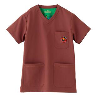 Classico/克莱希芝麻街联名医护制服短袖护士刷手服多口袋洗手服