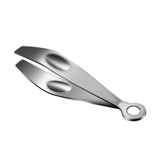 不锈钢猪毛夹鱼骨钳子鸡毛鸭毛镊子拔毛器猪毛钳剥蒜神器拔毛夹子