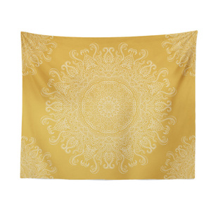 梵之语印度曼陀罗Mandala装饰挂布民宿客厅ins网红涤纶桌布户外毯