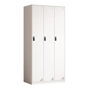 钢制更衣柜办公室铁皮柜子员工储物柜带锁财务凭证柜收纳柜文件柜