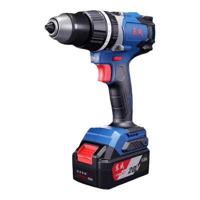 东成冲击电钻无级变速20V大扭力