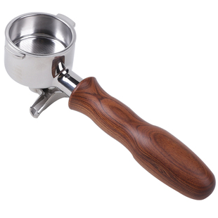 51mm 德龙Delonghi咖啡机ECO310/685/9335无底分流手柄布粉压粉器