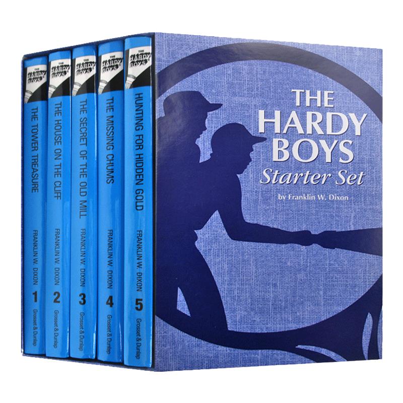 哈迪男孩1-5套装 英文原版 The Hardy Boys Starter Set 英文版 Franklin W. Dixon 进口英语原版书籍