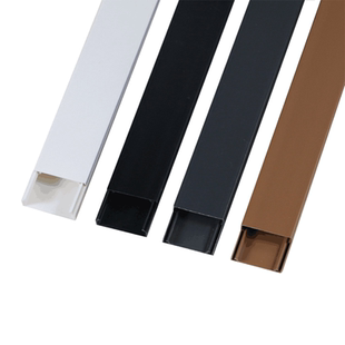 PVC明装线槽家装装饰墙面明线走线光纤网线神器理线电线保护套管