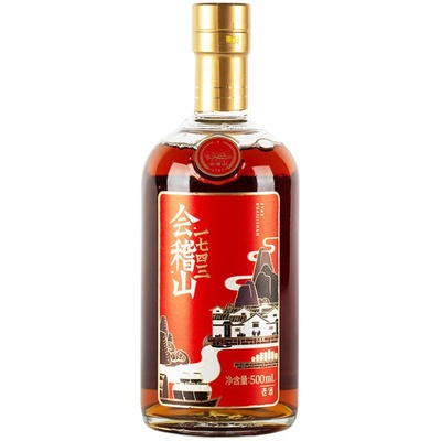 会稽山纯正绍兴黄酒1743花雕酒半干型500ml*1瓶