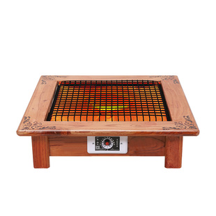 【顺丰包邮】烤火炉取暖器家用节能省电烤火盆实木桌下电烤炉烤脚