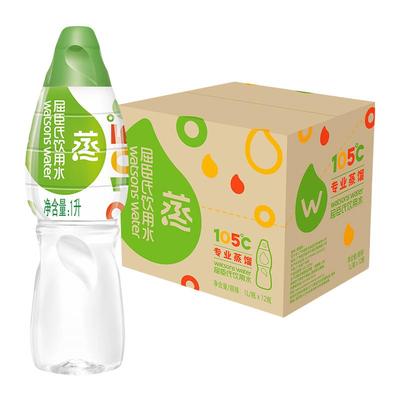 屈臣氏饮用水蒸馏水1L*12瓶
