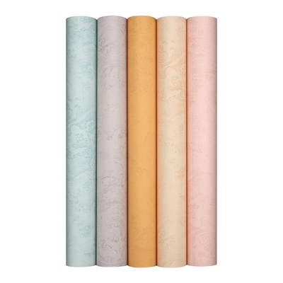 安徽四尺对开宣纸半生半熟书法专用练字纸仿古做旧瀛海纹红色宣纸小楷毛笔字国展微喷复古作品宣纸