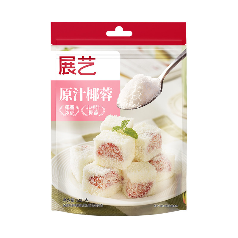 展艺椰蓉椰丝500g面包糕点原材料
