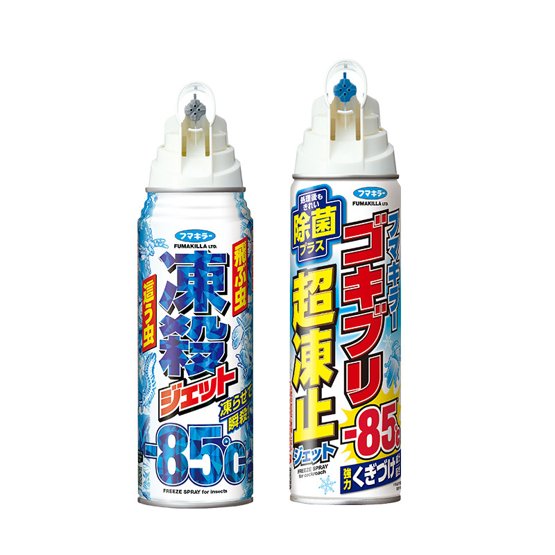 Fumakilla室内防蚊子家用安全便利零下85°瞬间冻止喷射300ml