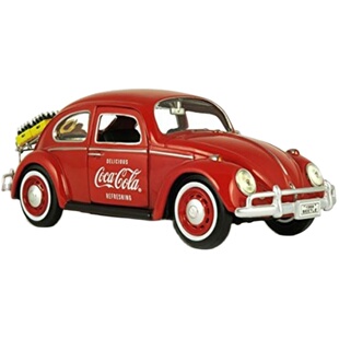 美国可口可乐官方1945年送货车车模 正品古董复古卡车模型1:43 24