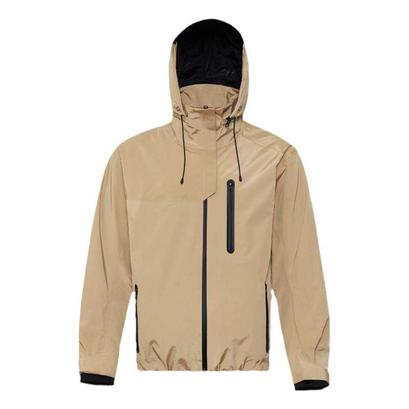 RandomPow卡其纯色滑雪服套装