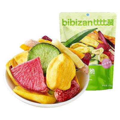 比比赞袋装什锦果蔬脆12种果蔬