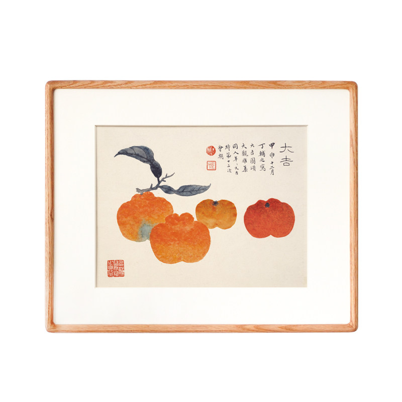 水果餐厅装饰画新中式