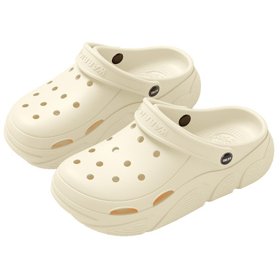 回力洞洞鞋女款2025新款外穿孕妇EVA包头防滑防臭手术室专用拖鞋