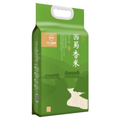 安州绿源西蜀香米5kg真空