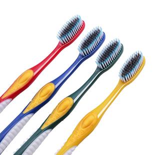 加密软毛牙刷家庭装家用10支独立装男士专用女士大头成人大人细密