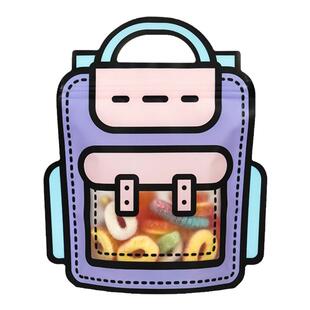 小书包礼品袋可爱零食包装袋生日礼物袋节日伴手礼袋手提袋