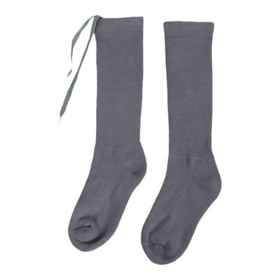 高筒长袜柘荣棉天然材料保暖男女