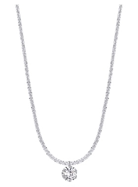 精美爆款气质轻奢时尚满天星项链锁骨链吊坠毛衣链配饰