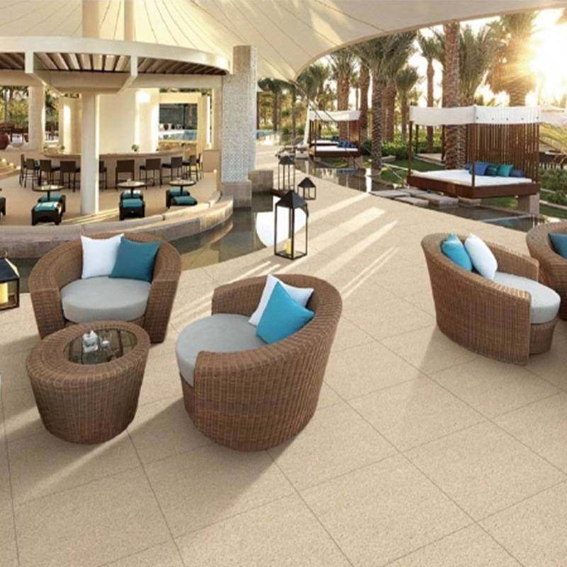 生态地铺石厂家直销庭院广场18MM厚仿户外砖PC石花岗石抗冻耐磨