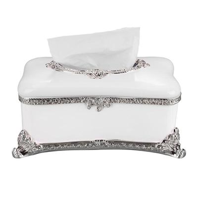 欧式抽纸盒餐巾盒纸巾盒轻奢高档