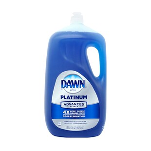 美国4倍宝洁DAWN 4X白金版浓缩洗碗精洗洁精2.66L果蔬宠物 车贴膜