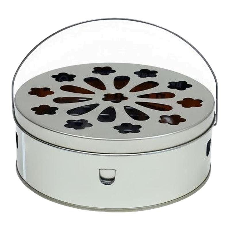 带盖防火接灰蚊香盒托盘