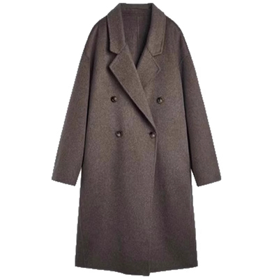 2025秋冬款韩系高级感毛呢外套女