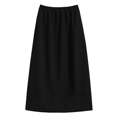 宛宛家两色一步裙百搭时尚