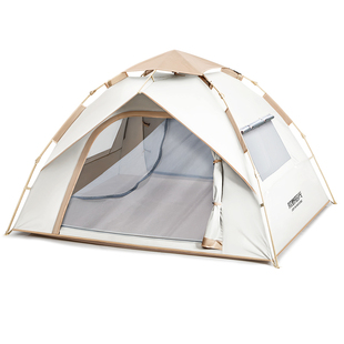 帐篷户外便携式折叠露营野营过夜防小雨加厚一键开合儿童室内新款