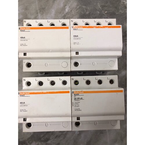 询价下单施耐德梅兰系列 正品拆机 浪涌防雷保护器2p20KA单只20