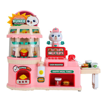 过家家儿童玩具生日礼物汉堡薯条