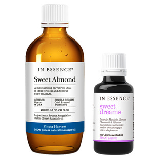 IN ESSENCE澳洲ie精油入眠伴侣助眠安神套装睡眠精油滋润按摩香薰