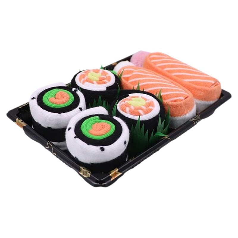 寿司袜中筒创意食物元素袜子整蛊