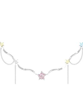 KOOKISS 颈间流星 流苏个性项链小众设计锁骨链首饰情人节送女友