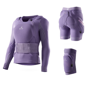 saffee XRD专业滑雪护具防摔凯夫拉护臀护膝保护外屁内垫装备套装