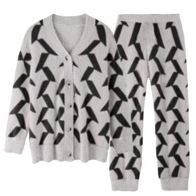 珊瑚绒睡衣女冬季2024年新款