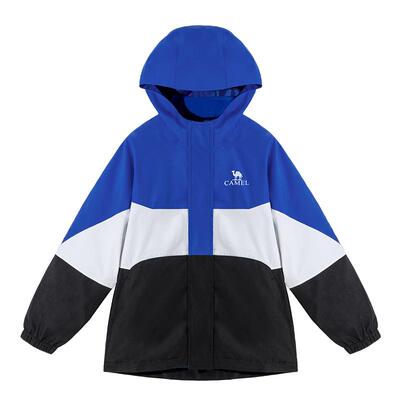 Camel/骆驼儿童冲锋衣中大童外套