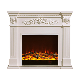 德利轩 定制1.2米欧式壁炉装饰柜客厅美式实木壁炉架电壁炉电视柜