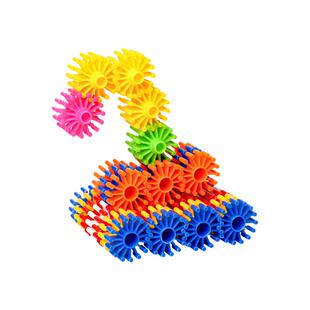 幼儿园儿童玩具圆形齿轮积木拼插拼装益智早教积木男女孩宝宝礼物