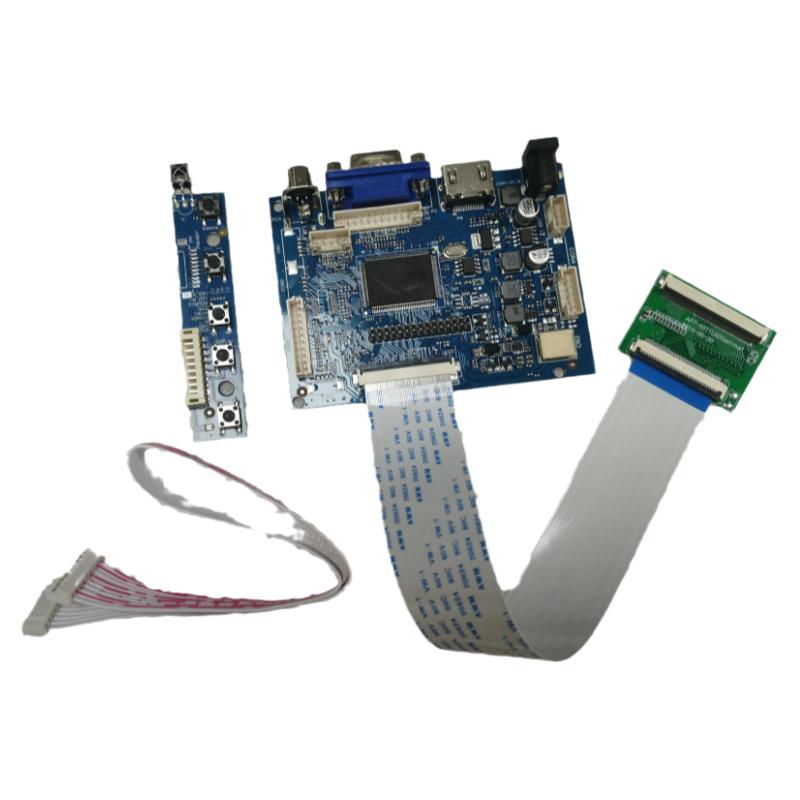 6.2寸7/8/9寸10.1寸车载导航60pin液晶屏HDMI VGA AV显示器驱动板