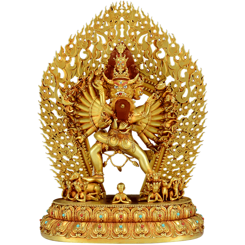 欧斯特铜雕花室内桌面装饰摆件