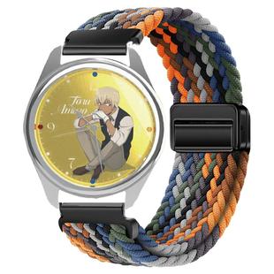 适用麦和名侦探柯南手表盲盒表带安室透磁吸编织透气男女款腕带