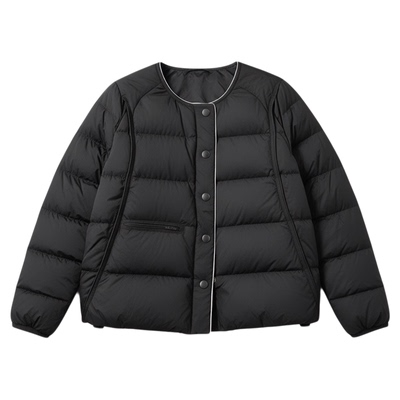 保暖羽绒服女短款冬季白鸭绒