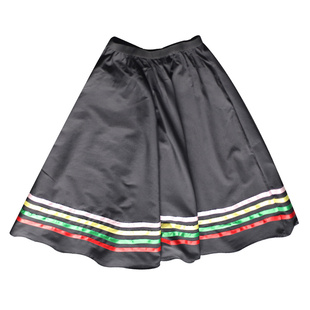 北舞考级性格舞裙儿童芭蕾性格舞服成人考级代表性舞裙土风裙长裙