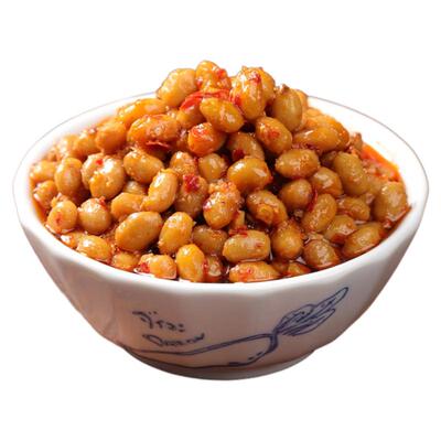 0添加防腐剂香辣腊八豆即食