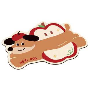 卡通可爱浴室吸水地垫卫生间门口防滑脚垫洗手间淋浴厕所地毯家用