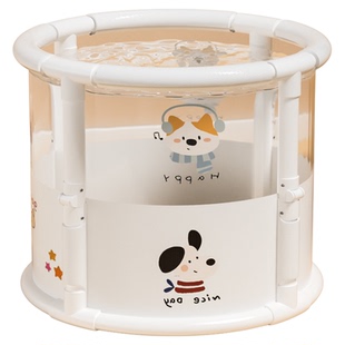 游泳桶婴儿家用小月龄游泳池儿童可折叠洗澡桶宝宝浴桶新生儿泳池